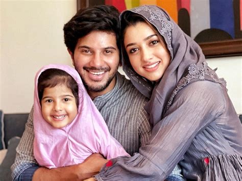 Dulquer Salman And Amal Sufiya